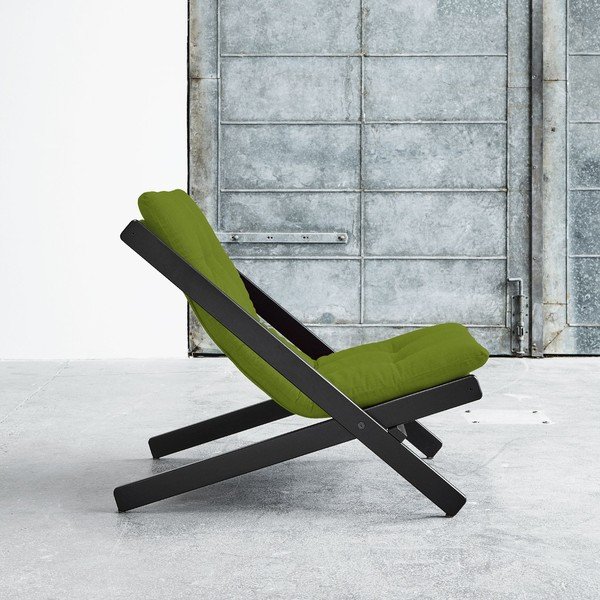 Skladacie kreslo Karup Boogie Black/Lime-image-1