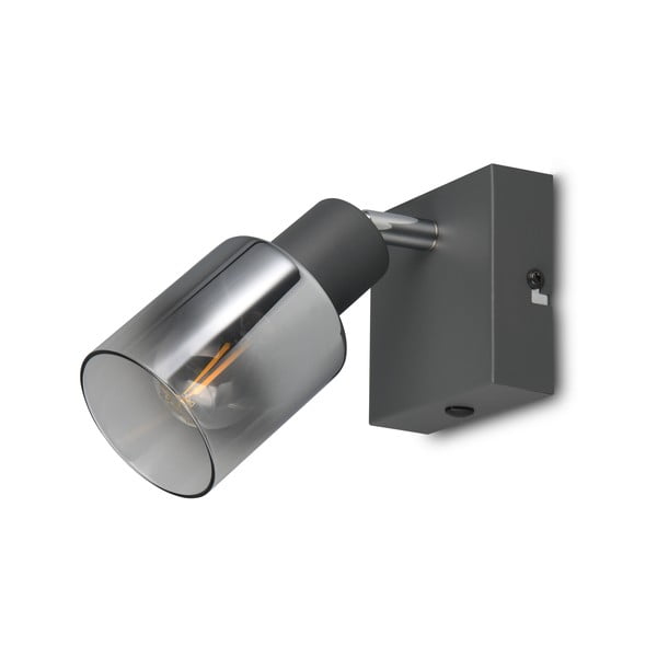 Antracitové bodové svietidlo ø 7 cm Cadiz – Reality-image-3