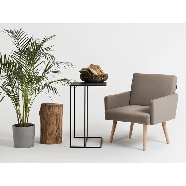 Čierny kovový odkladací stolík CustomForm-image-3