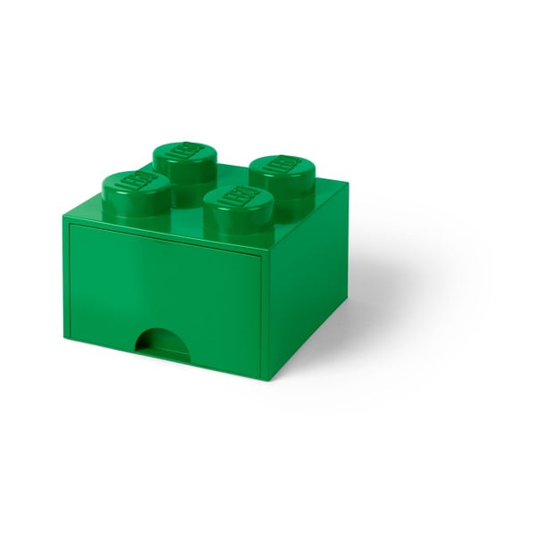 Zelený úložný box so zásuvkou LEGO®-image-1