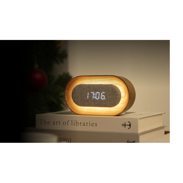 Digitálny budík Lumos Ash – Gingko-image-3