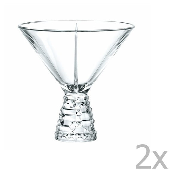Sada 2 pohárov na koktejly z krištáľového skla Nachtmann Punk, 230 ml
