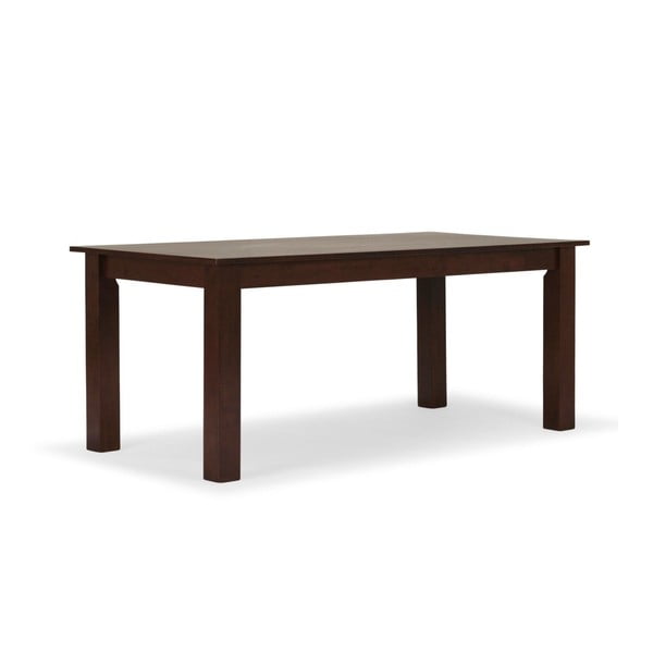 Jedálenský stôl z kaučukovníka SOB Milano, 180 x 90 cm