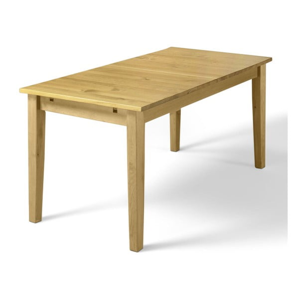 Jedálenský stôl z borovicového masívu Støraa Daisy, 75 × 120 cm