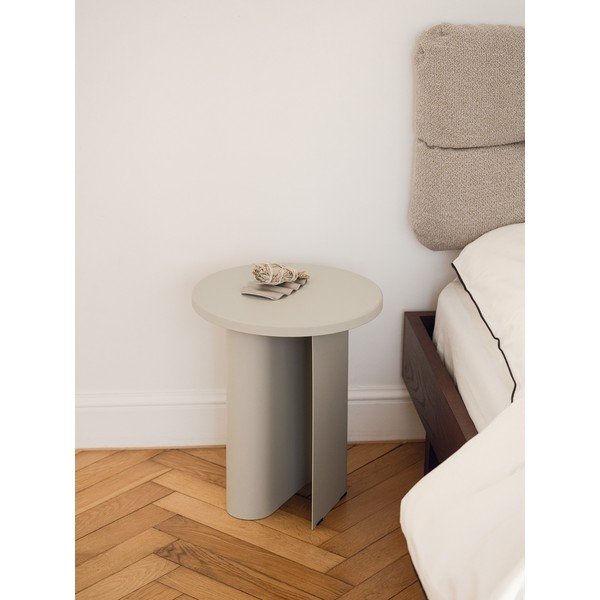 Kovový okrúhly odkladací stolík ø 35 cm Sato – noo.ma-image-4