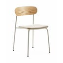 Jedálenské stoličky v súprave 2 ks v béžovo-prírodnej farbe Adriana – Marckeric