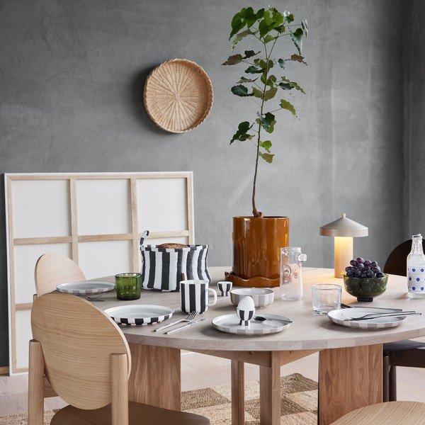 Kameninový ručne vyrobený obal na kvetináč ø 21,5 cm Nami – OYOY Living Design-image-1