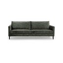 Zelenosivá zamatová pohovka 220 cm Adagio - Scandic