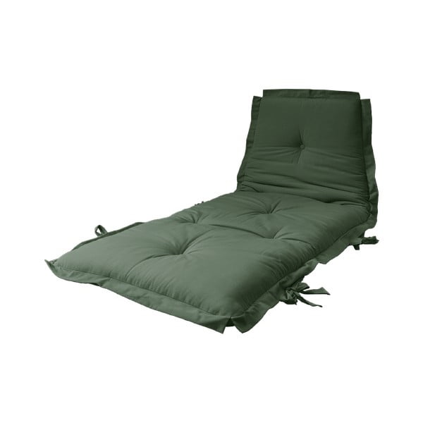 Variabilný futón Karup Design Sit & Sleep Olive Green, 80 x 200 cm