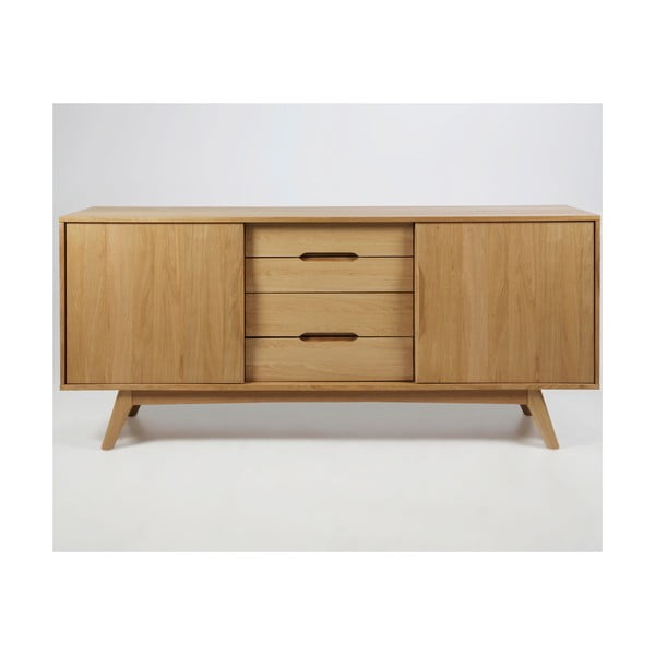 Dvojdverová komoda so 4 zásuvkami Actona Marte-image-4