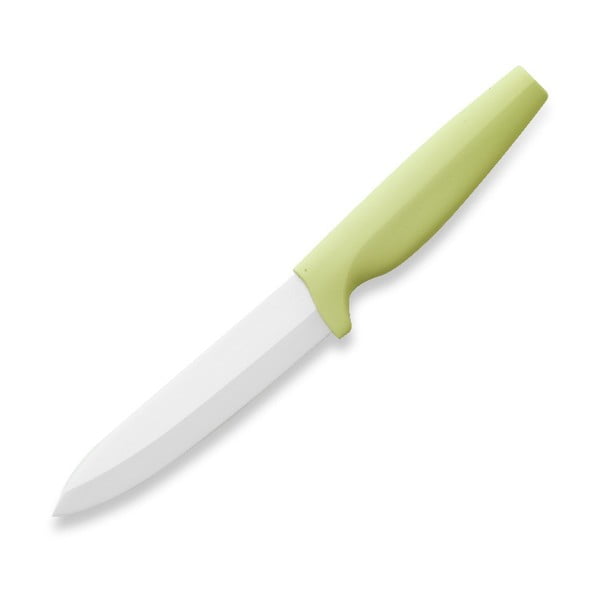 Keramický nôž so zelenou rukoväťou Brandani Soft