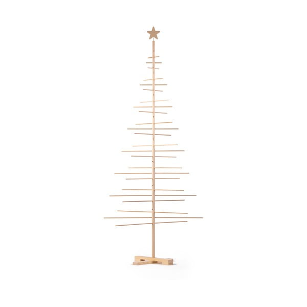 Drevený vianočný stromček Nature Home, výška 240 cm