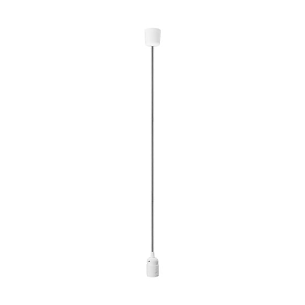 Závesný kábel Uno, biely/bieločierny