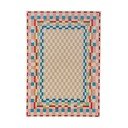 Koberec s prímesou vlny 200x300 cm Checkered Border – Flair Rugs