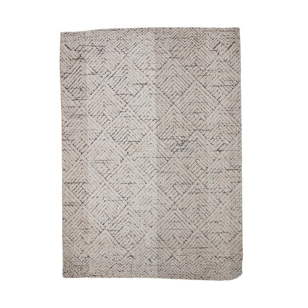 Krémový koberec s prímesou bavlny 150x210 cm Saxo – Bloomingville