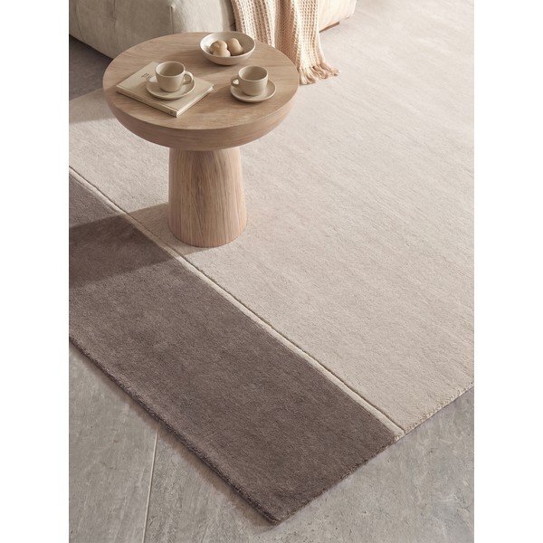 Hnedý/krémovobiely vlnený koberec 120x170 cm Quentin – Villeroy&Boch-image-4