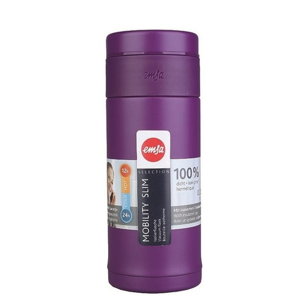 Termo fľaša Mobilitiy Slim Purple, 320 ml