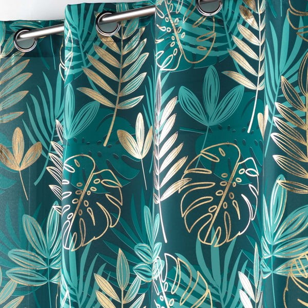 Zelený záves 140x260 cm Ornella – douceur d'intérieur-image-1