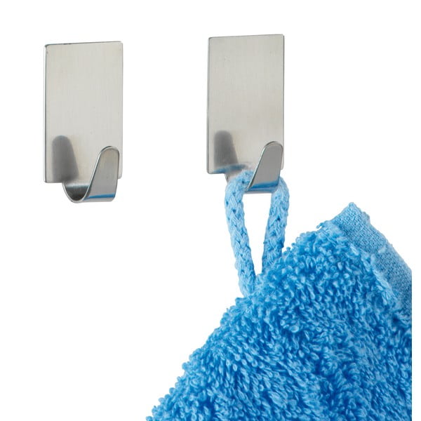 Sada 4 samodržiacich háčikov z antikoro ocele Wenko Square-image-1