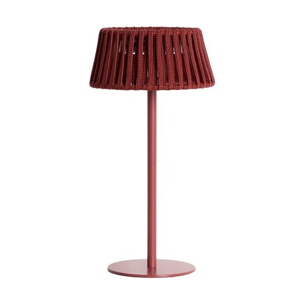 LED stolové/prenosné vonkajšie svietidlo so solárnym panelom (výška  30 cm) Aldet – Kave Home