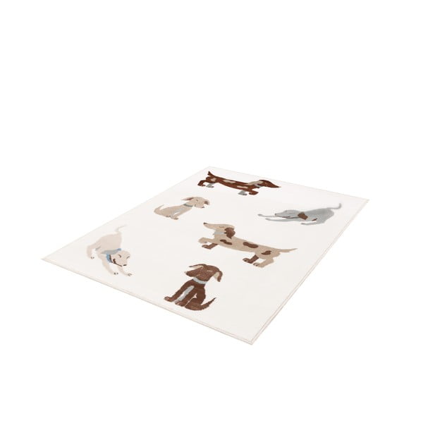 Slonovinový detský koberec 80x150 cm Dogsie Pearl – FD-image-4