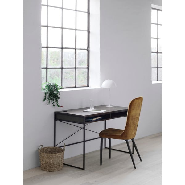 Žltá jedálenská stolička Unique Furniture Hudson-image-1