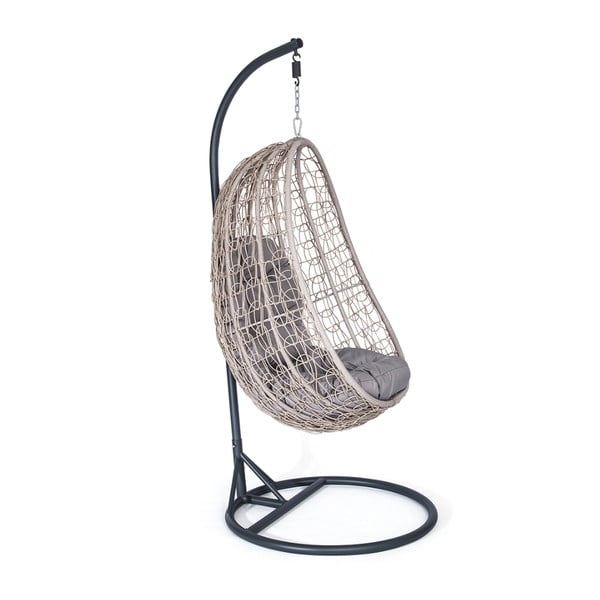 Závesné kreslo z umelého ratanu Bonami Essentials Azuro-image-2