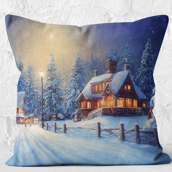 Obliečka na vankúš s vianočným motívom 43x43 cm – Mila Home-image-4