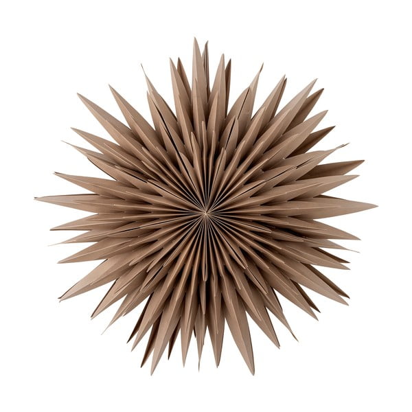 Hnedá závesná svetelná dekorácia ø 50 cm Elijas – Bloomingville