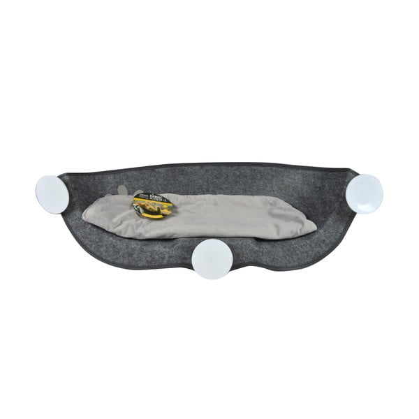 Sivý pelech pre mačku 52x67 cm – Love Story-image-2