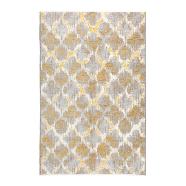 Sivo-žltý obojstranný koberec Homemania Halimod, 120 x 180 cm