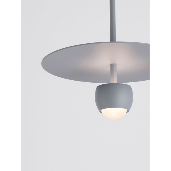 Sivomodré hliníkové LED závesné svietidlo ø 30 cm Edem – Nova Luce-image-2