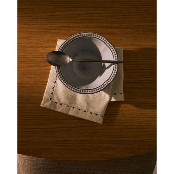 Modrá keramická polievková miska Dovec – Kave Home-image-1