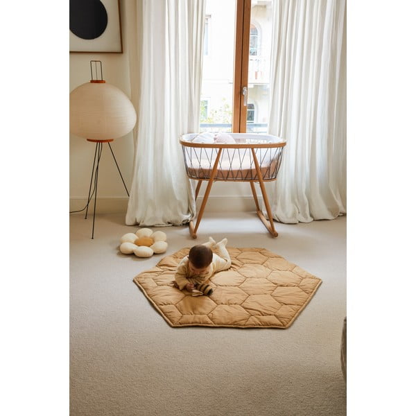 Žltá detská hracia podložka Honeycomb – Lorena Canals-image-3