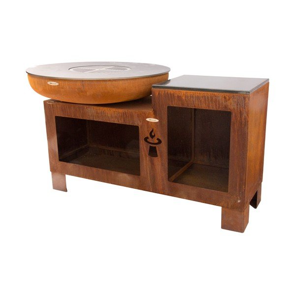 Gril na drevené uhlie ø 102 cm Vulcano L - Remundi-image-2