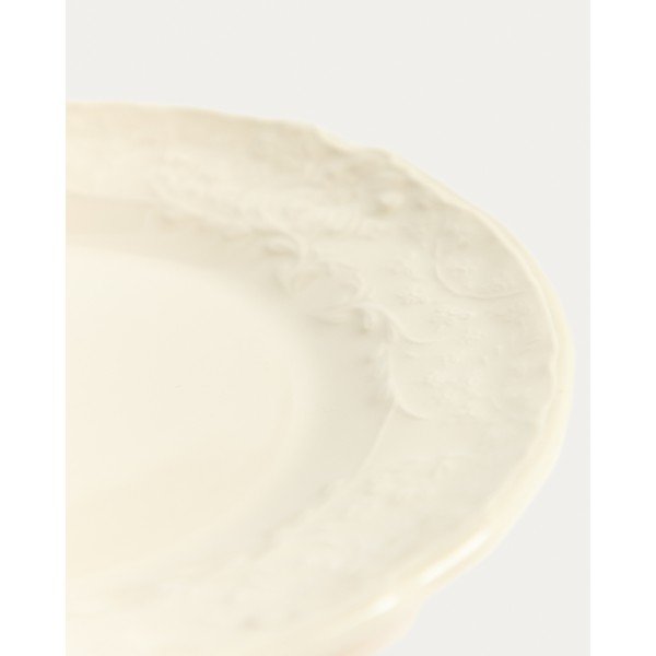 Béžový dezertný keramický tanier ø 17 cm Varla – Kave Home-image-2