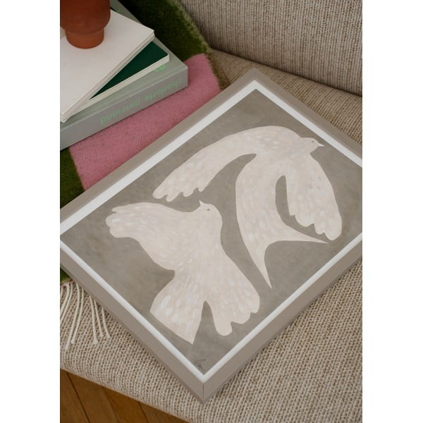 Plagát 30x40 cm Two Birds – Clara Schicketanz – The Poster Club-image-1