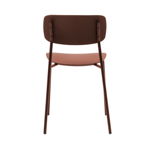 Jedálenské stoličky v súprave v terakotovej farbe 2 ks Kirkland – Unique Furniture-image-3