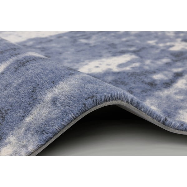Modrý vlnený koberec 160x240 cm Albo – Agnella-image-2