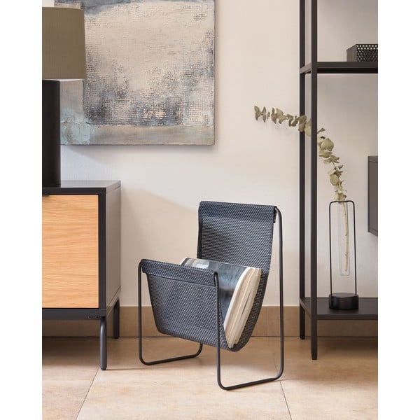 Látkový stojan na časopisy Siana – Kave Home-image-1