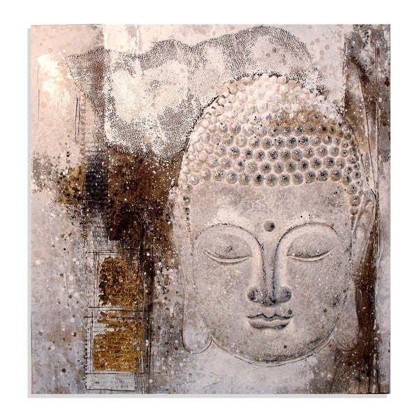 Obraz na plátne Buda, 100x100 cm