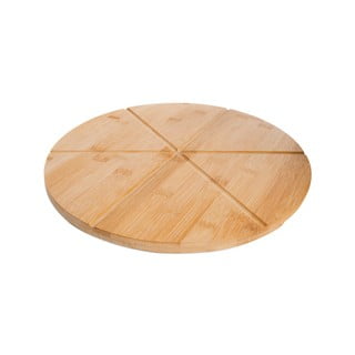 Bambusový podnos na pizzu Bambum Slice, ⌀ 35 cm