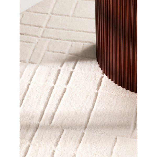Krémovobiely vlnený okrúhly koberec ø 200 cm Kenso – Villeroy&Boch-image-3