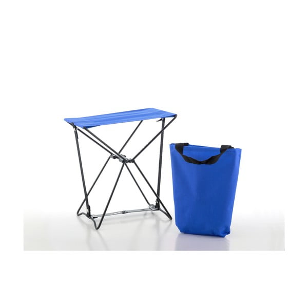 Modrá skladacia stolička InnovaGoods Handy