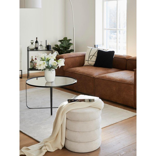 Biely taburet Alto - Westwing Collection-image-4