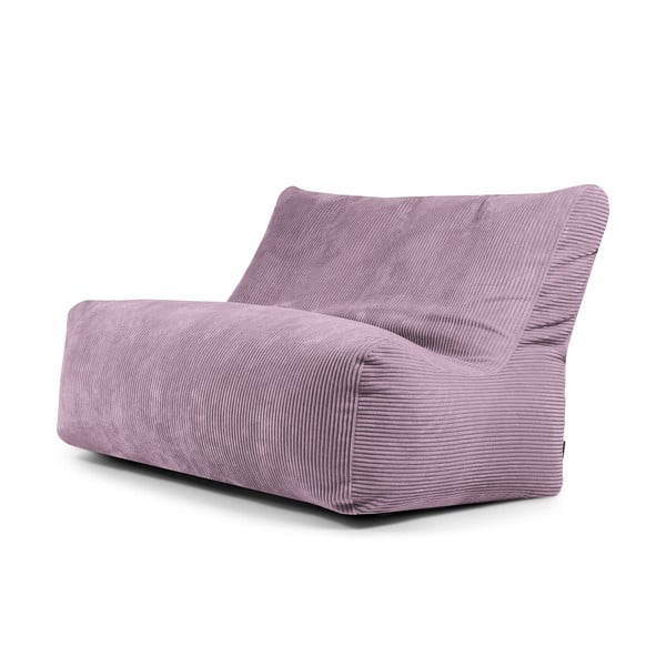 Fialový menčestrový sedací vak Sofa Seat Lounge – SLOWDOWN