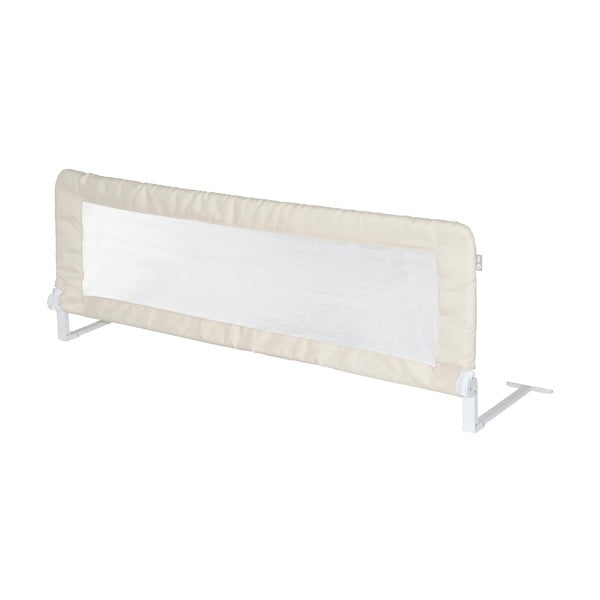 Bielo-béžová zábrana na posteľ 150 cm – Roba