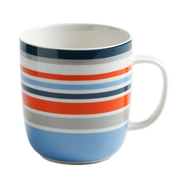 Porcelánový hrnček ladený do modra Maxwell & Williams Boat Club, 450 ml