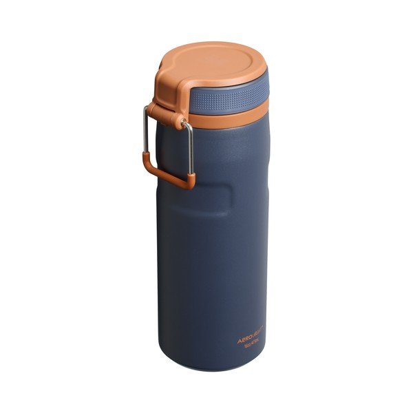 Tmavomodrá termoska z nehrdzavejúcej ocele 470 ml IceFlow™ Bottle Twist Flip Twilight – Stanley-image-1