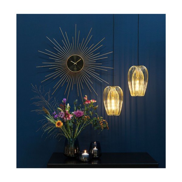 Pozlatené stropné svietidlo Leitmotiv Lucid-image-3